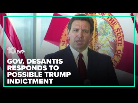 DeSantis on possible Trump indictment: 'I've got real issues I've got to deal with'