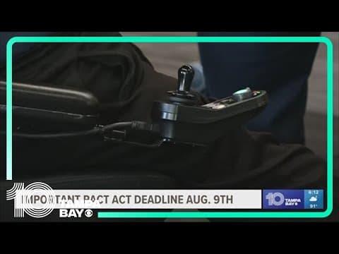 Important PACT Act benefits deadline approaching August 9