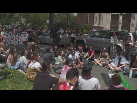Pro-Palestine rally in New Orleans blocks streets near Tulane, Loyola campuses