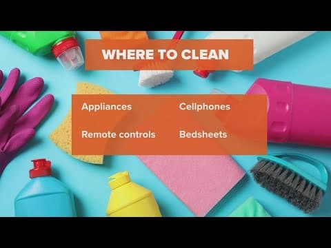 Spring Cleaning is here! Here's where you should disinfect surfaces
