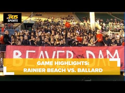 HS FOOTBALL:  RAINIER BEACH VS. BALLARD