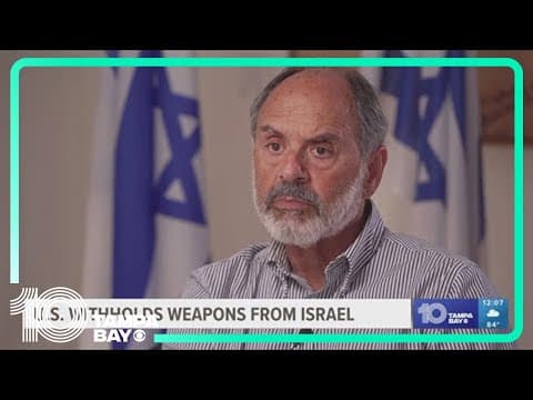 U.S. withholds weapons from Israel