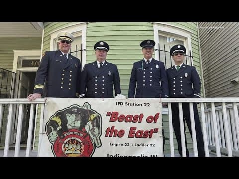 IFD firefighters visit Savannah, Georgia for St. Patrick's Day parade
