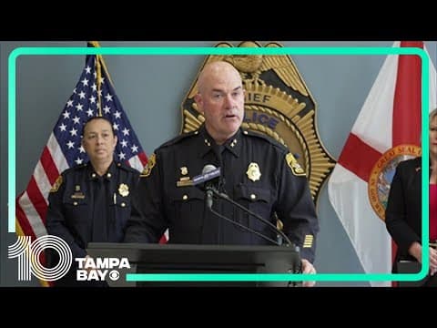 Tampa police chief gives details on Ybor shooting, separate suspicious death investigation