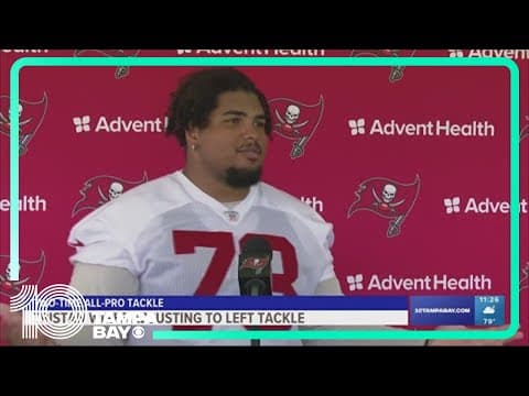 Bucs' Wirfs still 'adjusting' to position change, Bowles says