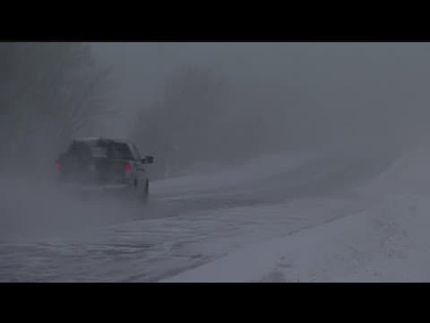 Wind, blowing snow makes mess of west metro