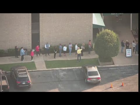 Last day of early voting in North Texas brings lines