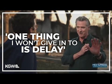 California governor signs order to speed up rebuilding after California wildfires