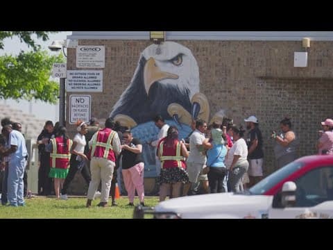 Suspect in custody after three people were shot and one was injured at Wilmer Hutchins High School
