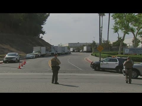 Los Angeles explosion: Three people are dead in a possible training accident, official tells the AP