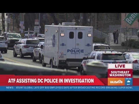 3 officers shot, sparking barricade situation in Southeast DC