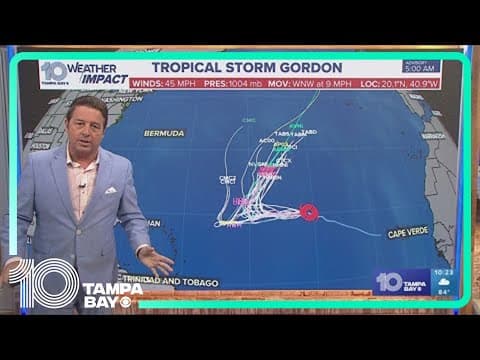 Tropical disturbance to bring heavy rain to North Carolina, no threats to Florida