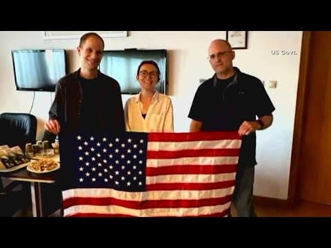 Reporters freed in US, Russia prisoner swap