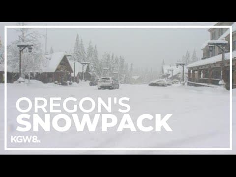 Oregon sees modest late winter additions to mountain snowpack
