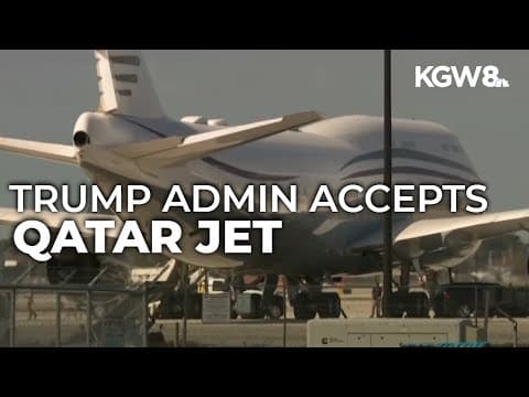 Defense Department accepts Boeing 747 from Qatar for Trump's use