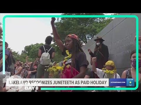 Lakeland: Juneteenth paid day off for city employees