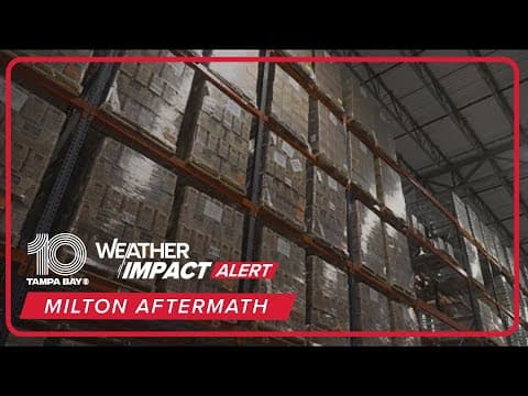Tons of food shipped out of Feeding Tampa Bay after Milton