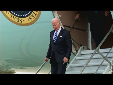 Biden arrives in Israel