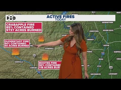 Firefighters continue working to contain wildfires in West Texas