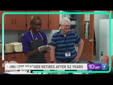 Bartow teacher set to retire after 52 years of educating others