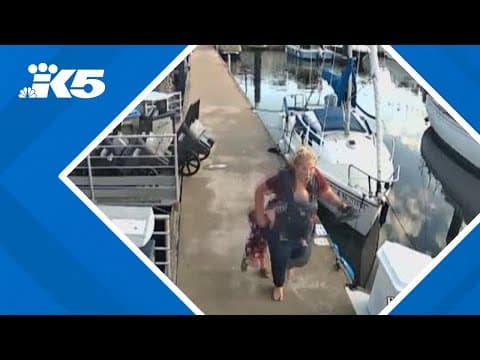 New video shows mom and child running away after river otter attack