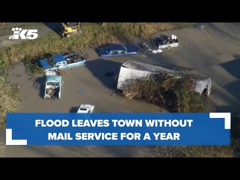 Flood leaves town without mail service for a year