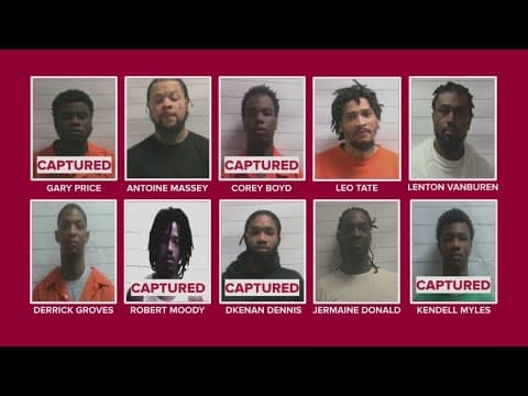 Five Orleans Parish escapees still on the run