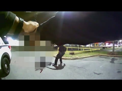 Video shows aftermath of police shooting man involved in deadly carjacking rampage