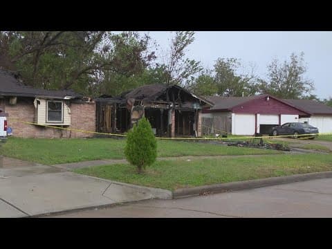 New owner finds human remains at fire-damaged home in northeast Harris County