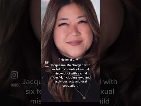 Elementary school teacher arrested for sexual misconduct with a child under 14 years old #sandiego