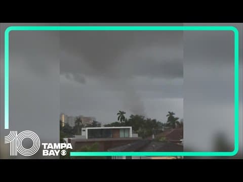 Likely Fort Lauderdale tornado caught on camera