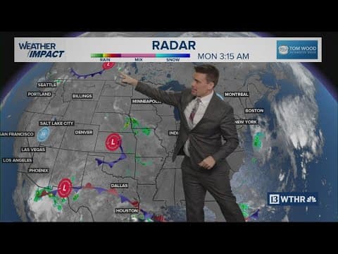 Sunny, warm Labor Day, but a big front is on the way later this week for Indiana