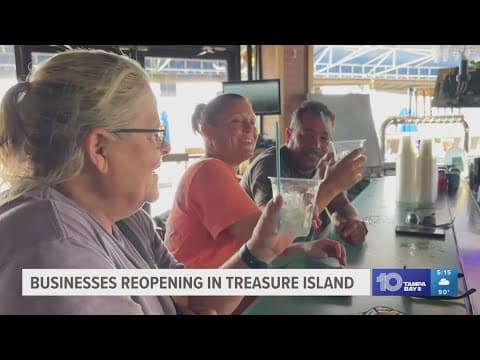 Hope in the midst of heartbreak: Treasure Island businesses begin to reopen