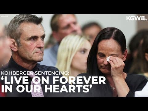 Xana Kernodle's mother speaks during Bryan Kohberger's sentencing hearing