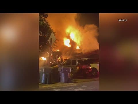 One woman dies, three other escape El Cajon house fire