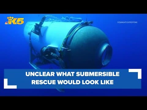 Unclear what submersible rescue would look like if it's discovered on the bottom of the ocean
