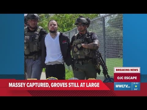 Latest in New Orleans Jailbreak: Authorities say Massey was captured from Crimestoppers Tip