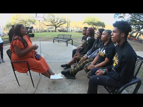 How New Orleans High School students feel about rising gun violence
