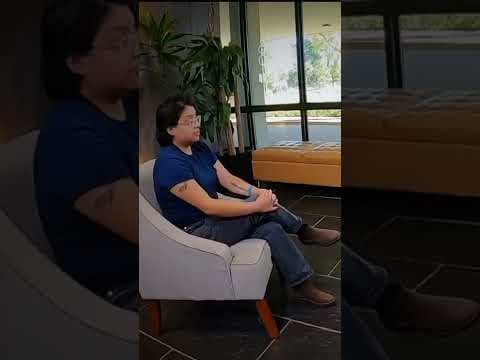 As a gay, Hispanic woman without insurance, she wants her story to shed light on her experience.