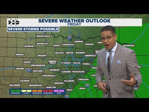 DFW Weather: Overnight storms clear out, more rain could be on the way