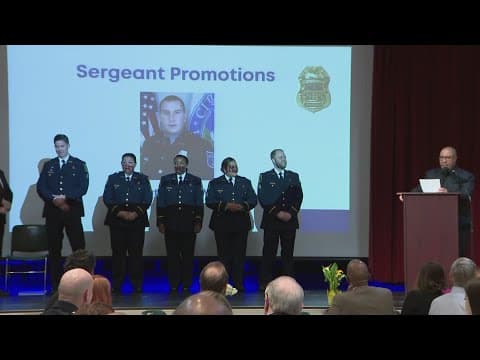 Chick Emcee promotions and ceremony for Alexandria Police Department | Night Cap