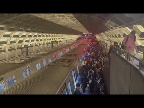 Report of person on tracks at Metro Center leads to delays, congestion