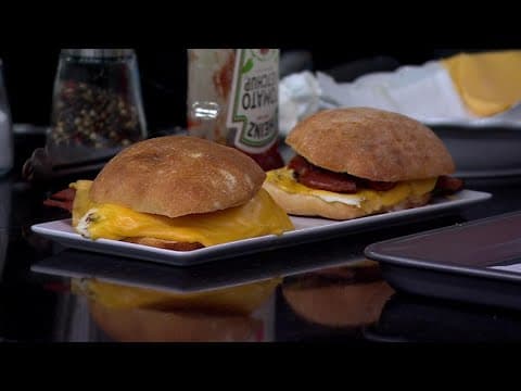 'New Jersey's Signature Sandwich': Taylor Ham, egg and cheese
