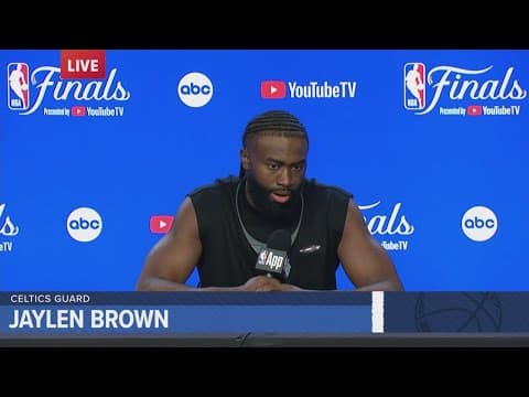 Jaylen Brown full press conference before Game 3 of NBA Finals | 6.11.24