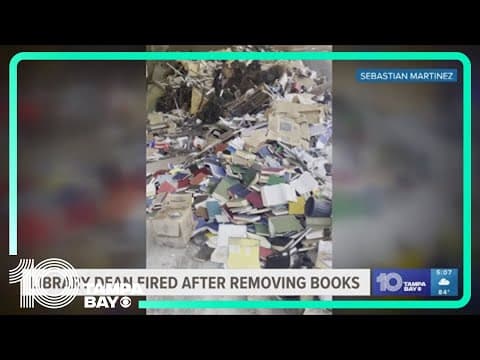 New College library dean terminated after investigation over books found in dumpster