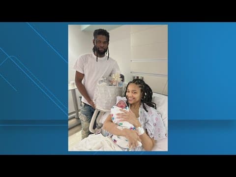 Maryland hospital celebrates first baby born in 2024