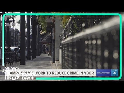 Tampa police meets with community to discuss solutions for reducing crime in Ybor City