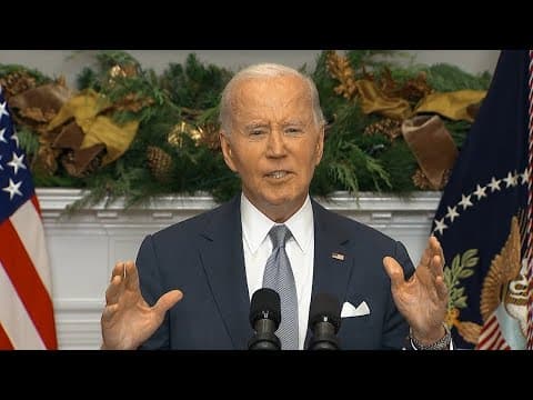 President Biden delivers remarks on developments from Syria (Dec. 8, 2024)