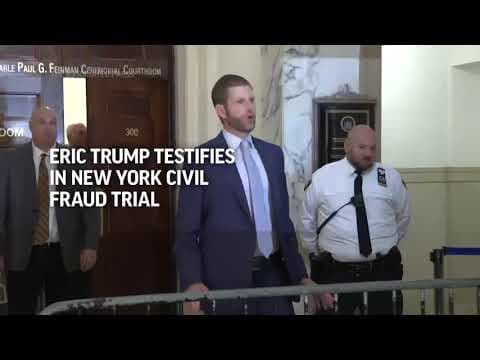 Eric Trump testifies in civil fraud trial he relied on accountants for financial statement accuracy