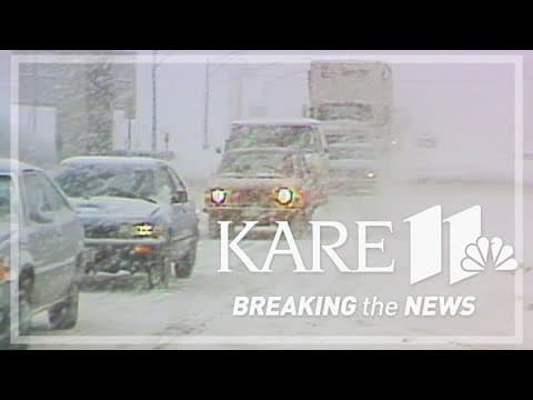 Five biggest snow storms in Minnesota history